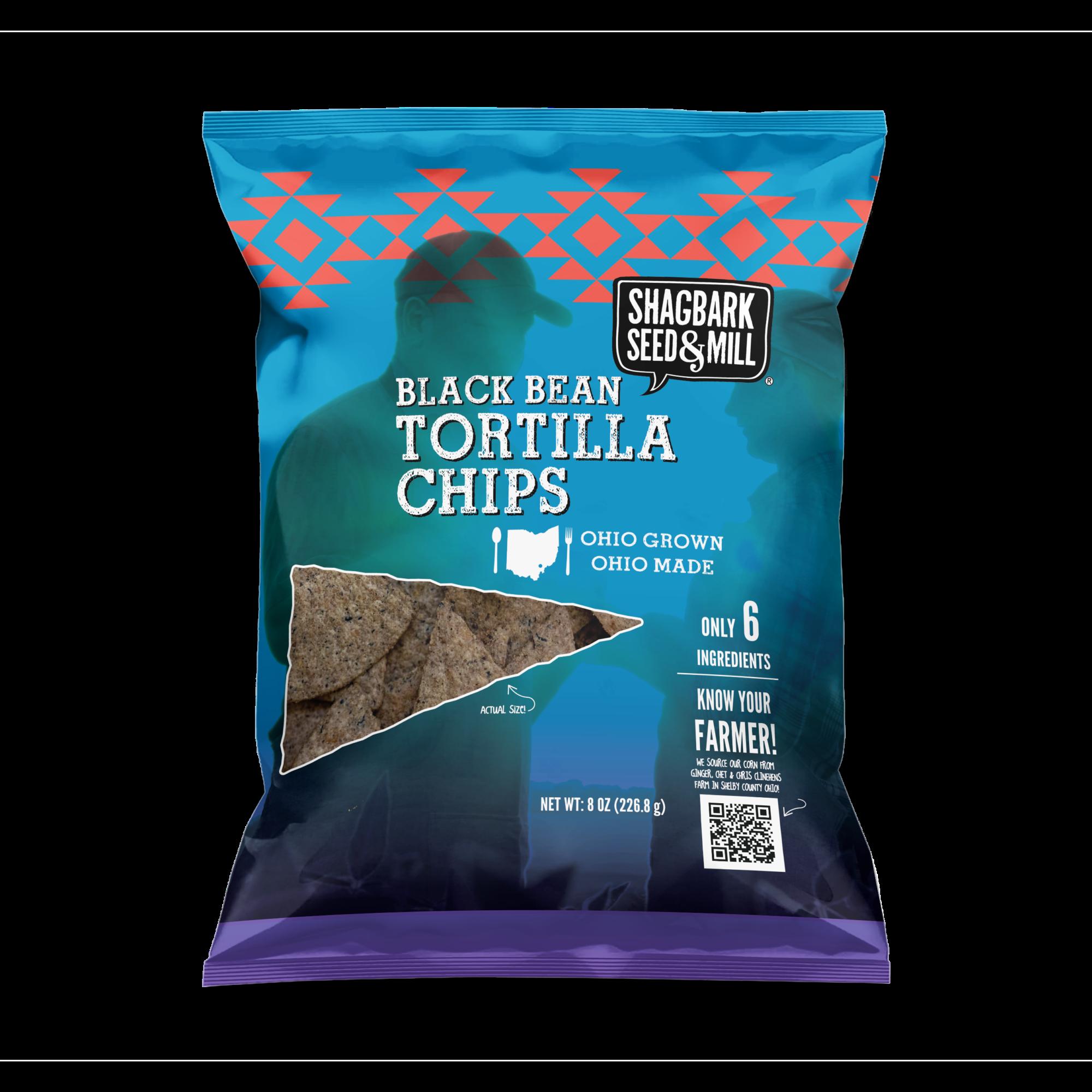 Black Bean Tortilla Chips (8oz) - Shagbark Seed & Mill