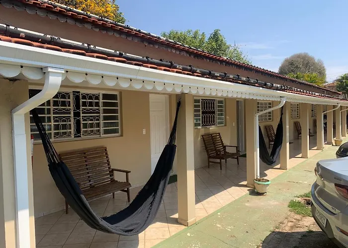 Hotel com parque aquático: Ananda pousada chalé