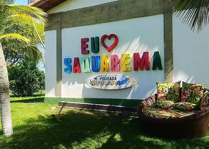 Hotel com jacuzzi: Pousada Arkan Beach