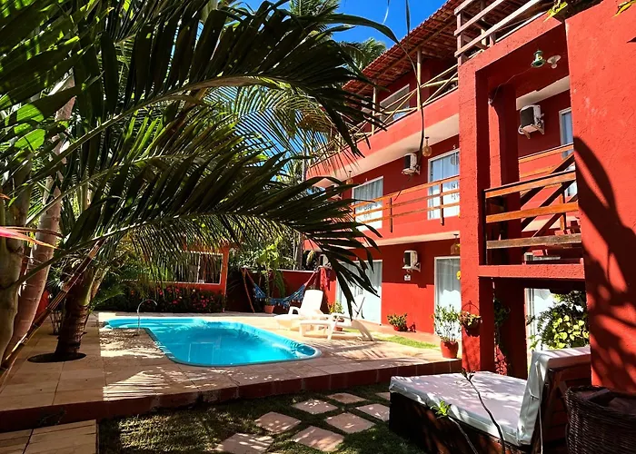 Hotel com jacuzzi: Pousada Recanto Pontal de Maracaipe