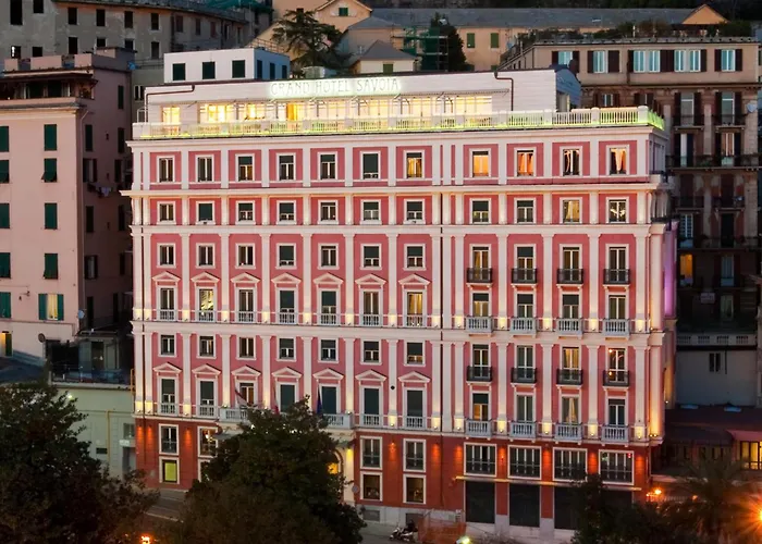 Luxury hotel only: Grand Hotel Savoia Genova, Curio Collection By Hilton