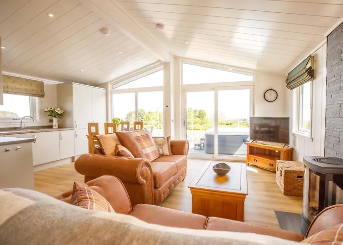 Bungalow rentals Drumcarrow Luxury Lodges