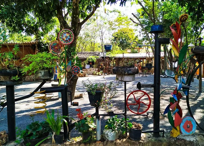  NOMADAS chalés, mini casinhas, bangalôs, área de camping e cozinha compartilhada